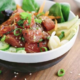 Ahi poke bowl