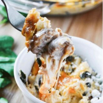 Cauli mac sausage for 6