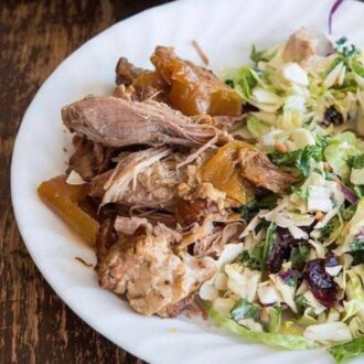 BBQ pulled pork for 2