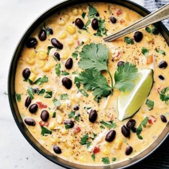 Mexican corn chowder 2