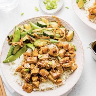 Chicken teriyaki for 2