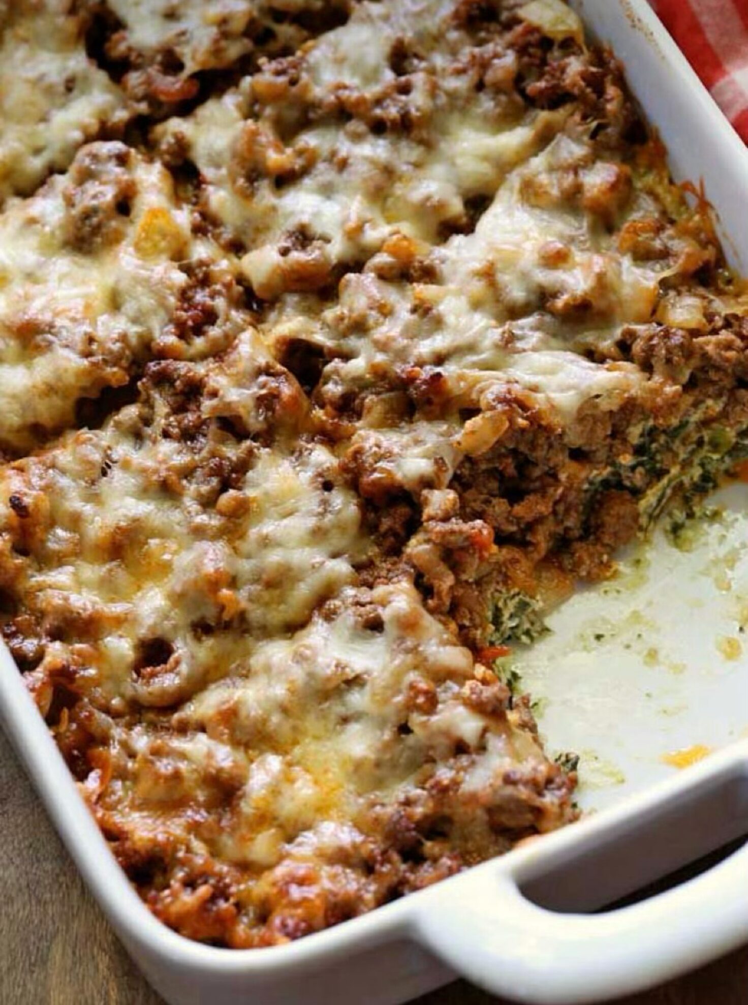 Creamy Spinach Lasagna Fam 4