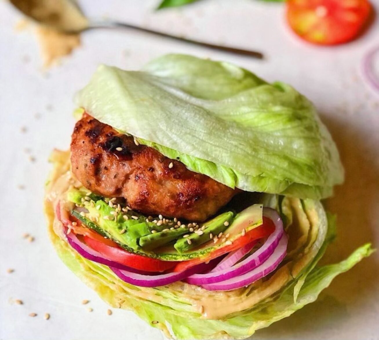 Umami Turkey burger Fam 2