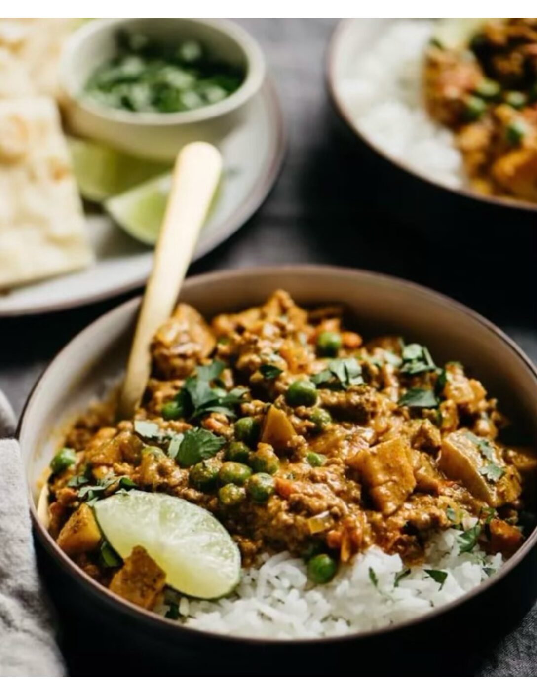 Keema Curry with ground beef