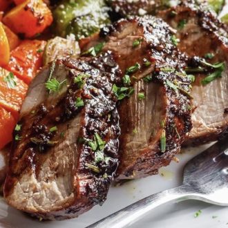 Balsamic, rosemary Pork Tenderloin Fam 2