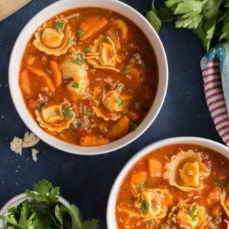 Sausage Tortellini Soup fam 2