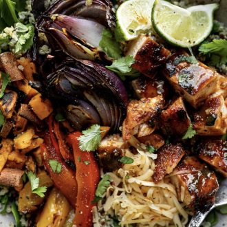 BBQ Chicken Nourish bowl