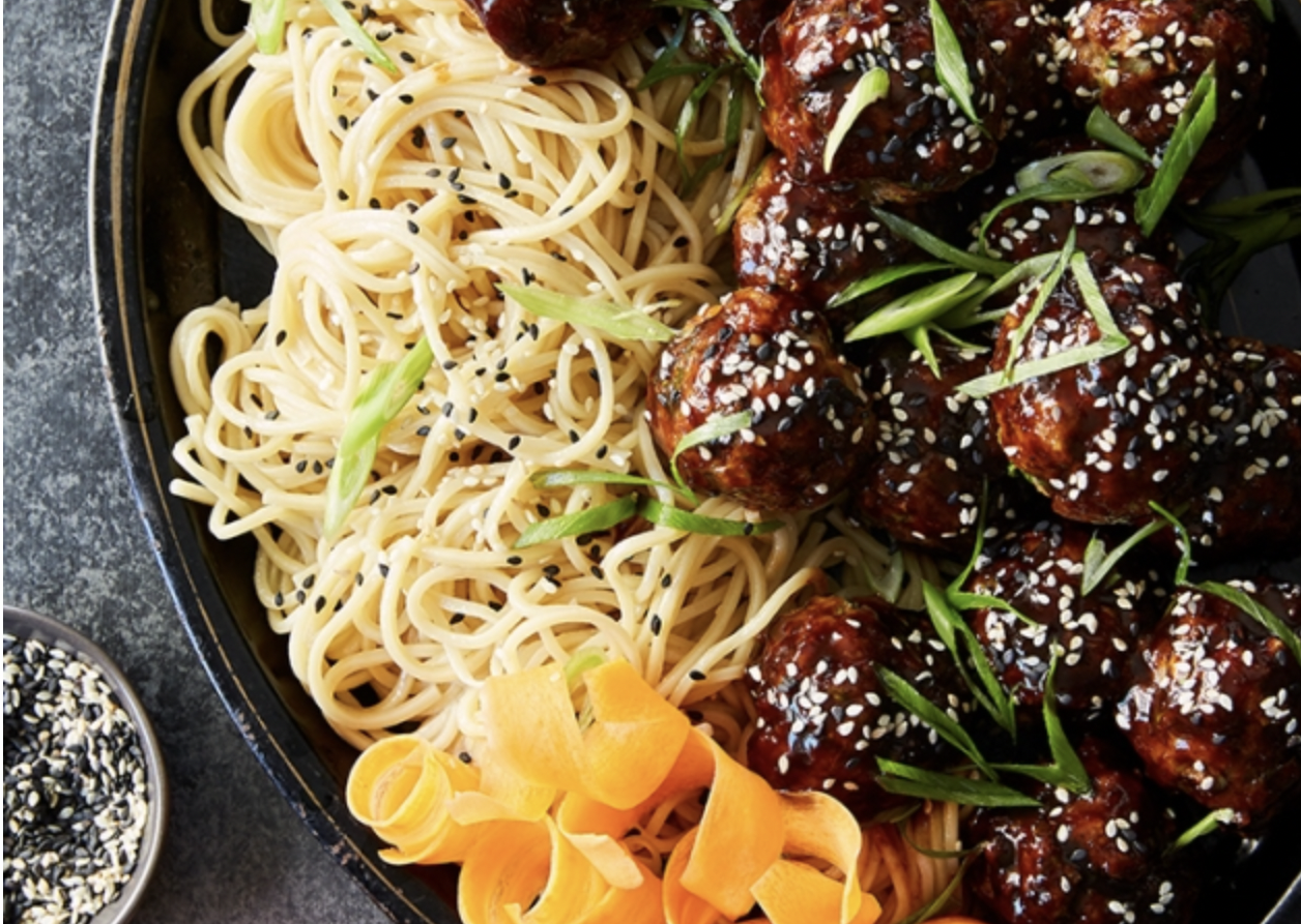 Sweet N' Sticky Meatballs