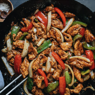 Black Pepper Chicken
