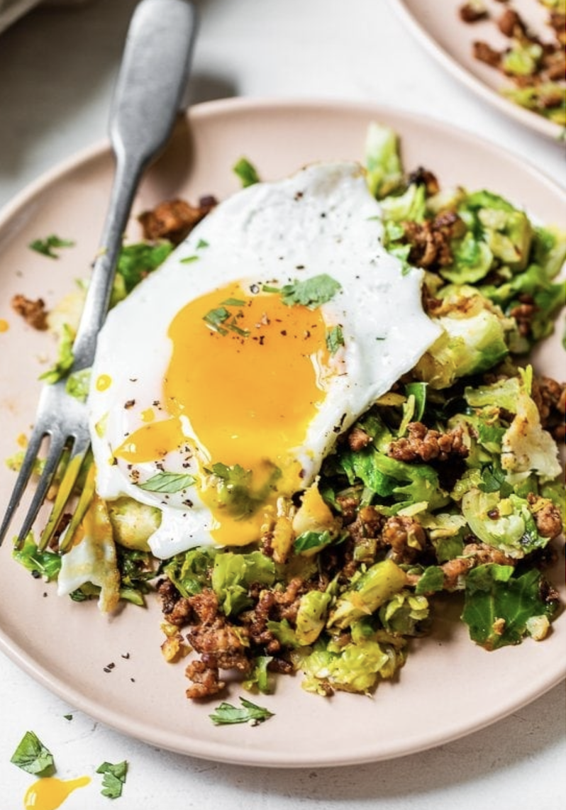Smokey & Spicy Brussel Sprout Bowl