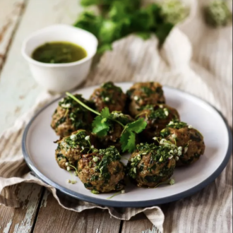 Chimichurri Meatballs
