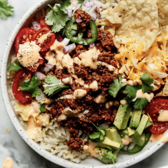 Ground Beef Taco Bowl
