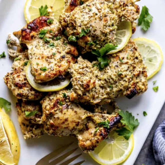 Juicy Greek Chicken Thigh